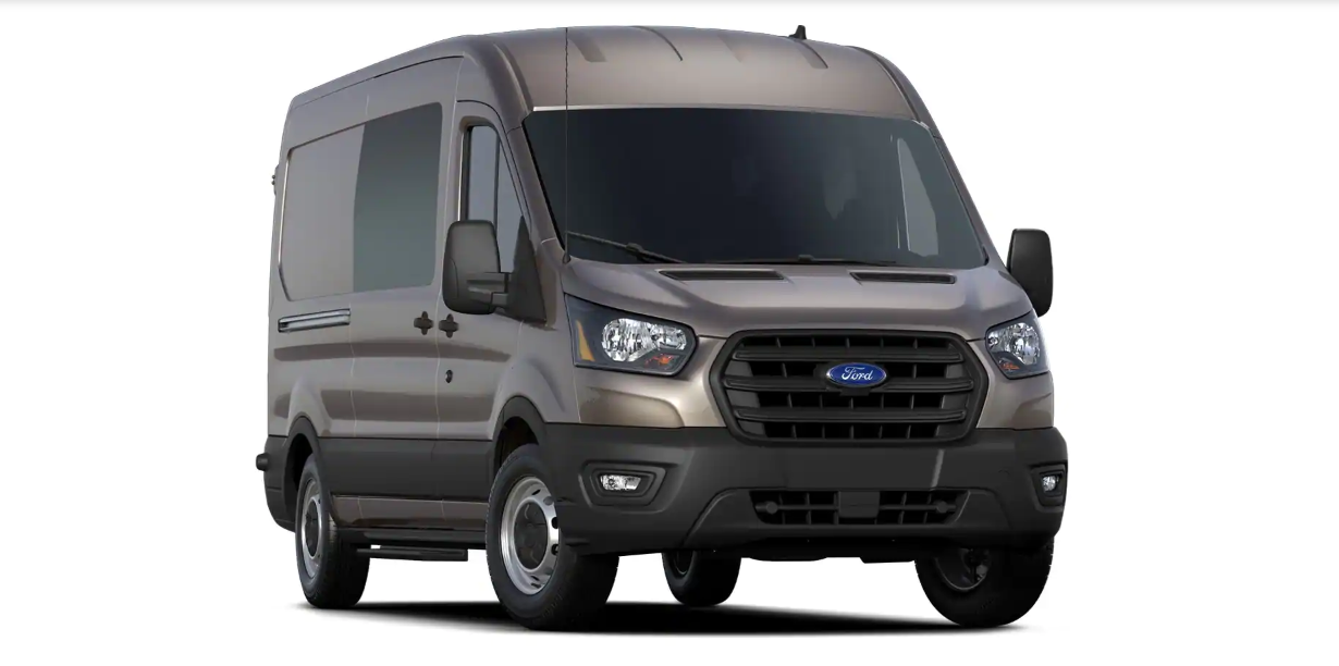 New for 2020 is the Transit Crew, a five-passenger full-size van that slots between the twopassenger Cargo version and the up-to-15 seat Passenger Van.
